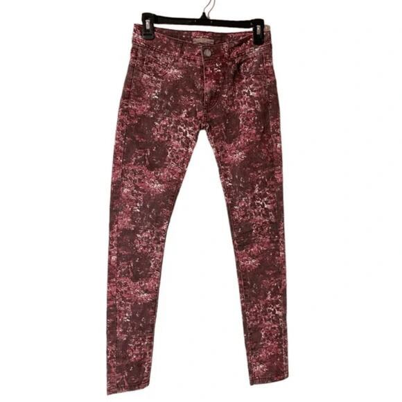 Romeo & Juliet pink jeans low rise skinny stretch size 26 - Picture 1 of 6